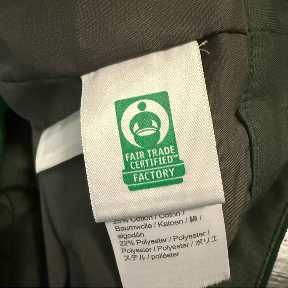 J. Crew Kelsey Green Wide-Leg Pants - Picture 5 of 7